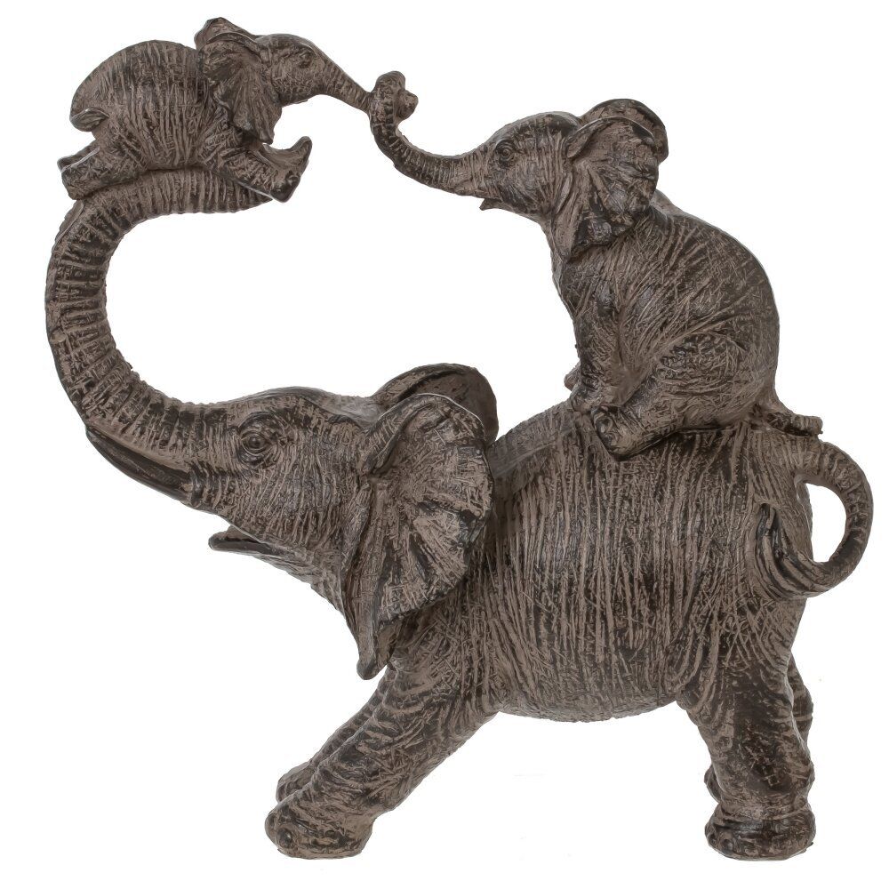 GAEM Фигурка декоративная "Слоны", L19 W8 H20 см