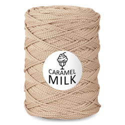 Шнур Caramel Milk, 3мм, 300м, 100% полиэфир (1 шт.)