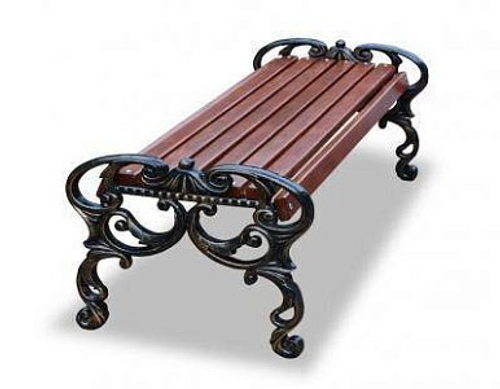 Банкетка чугунная «Трон»