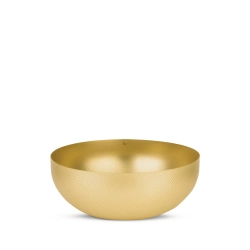 Alessi Золотая чаша Uta 30 см