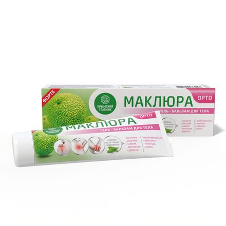 Маклюра "ОРТО" гель-бальзам для тела при болях в суставах и отложении солей