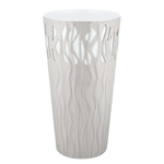 Горшок для цветов InGreen Winds D 340мм/40 л с дренажной вставкой 18,7л белоснежный жасмин