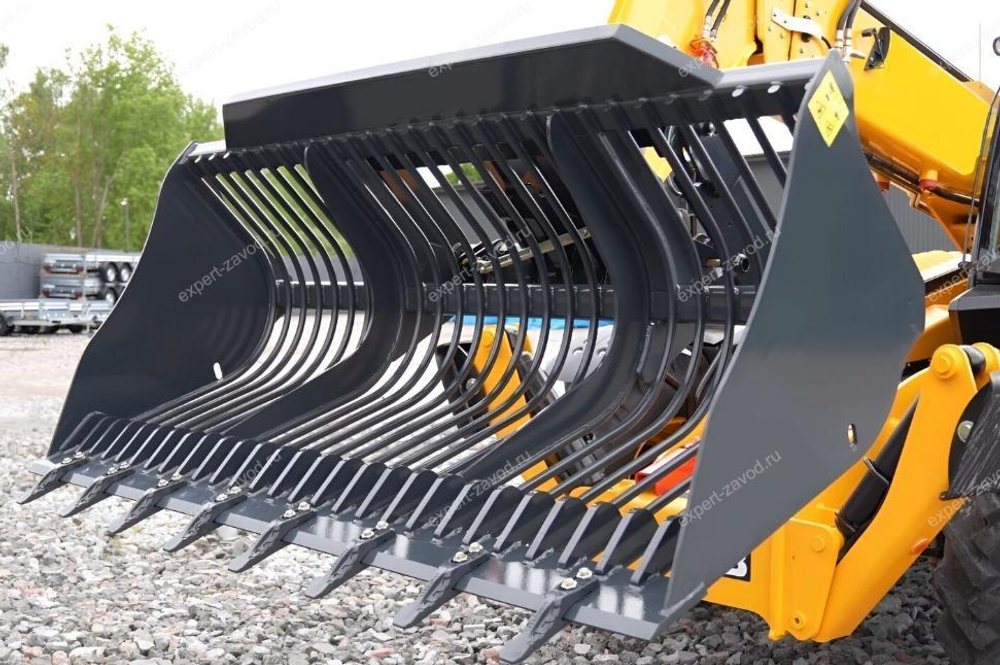 Ковш для камней на Экскаватор-погрузчик New Holland