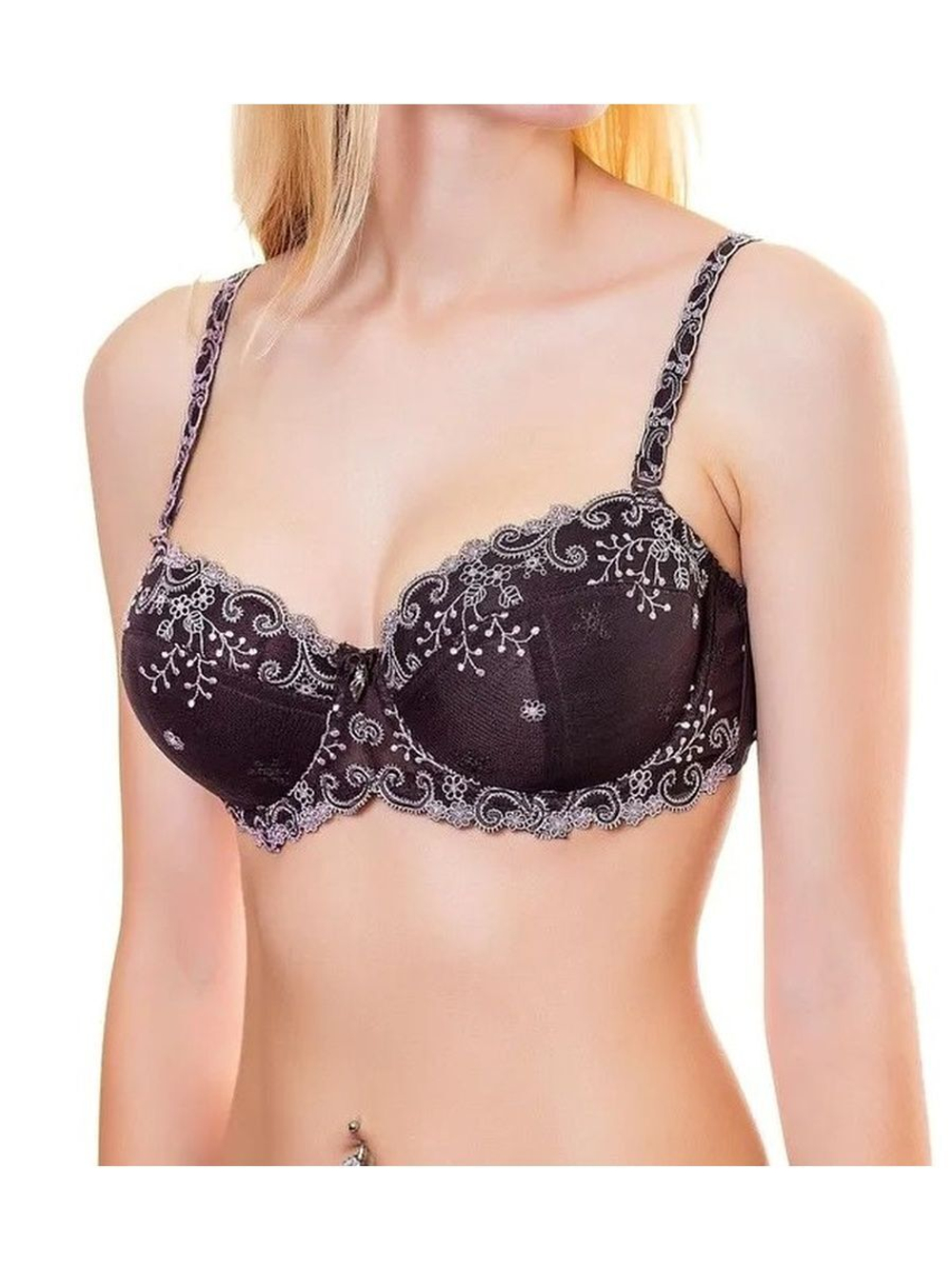 [m]Бюстгальтер на косточке/с поролоном 11957