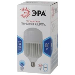 Лампа светодиодная ЭРА STD LED POWER T160-100W-4000-E27/E40 Е27 / Е40 100 Вт колокол нейтральный белый свет | Лампы cветодиодные POWER