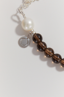 Браслет ROOTED IN LIFE из дымчатого кварца