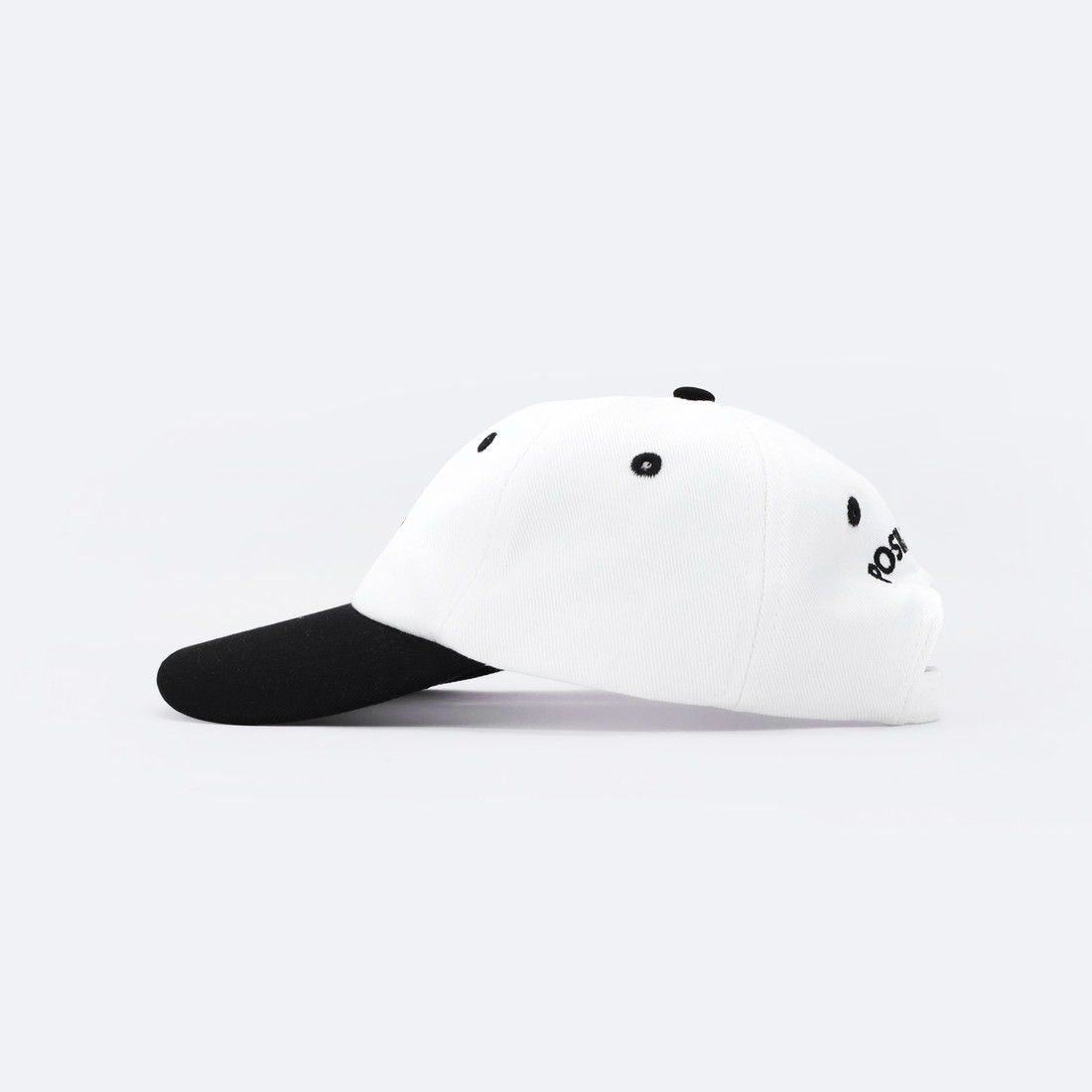 Купить Кепка Postaments Dad's Cap (white black)