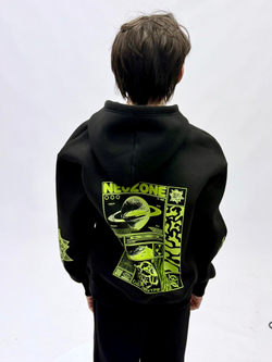 Худи трикотажное с начесом для мальчика 9-18 лет Милашка Сьюзи