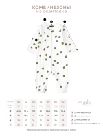 Комбинезон Mjolk Grizzly Bears, на окантовке