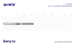 Бор алмазный «SS WHITE» - FG SUPER-COARSE 881/016