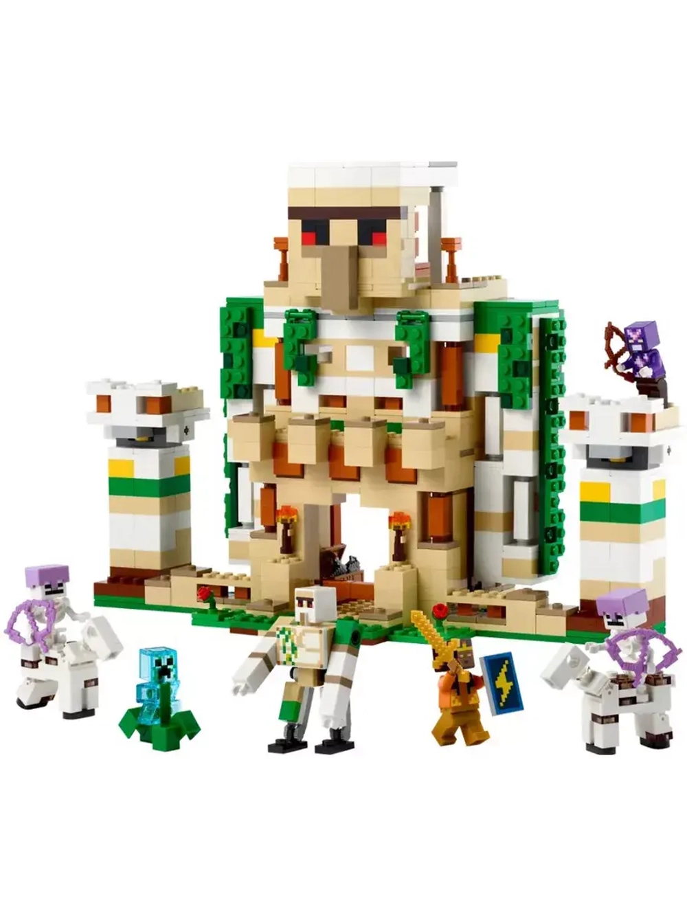 Лего 21250 Крепость железного голема Lego Minecraft
