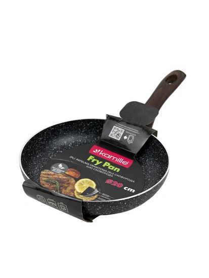 Сковорода 20 см. из алюминия Kamille KM 4112MR с мраморным покрытием