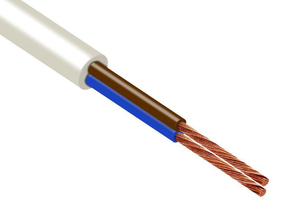 Провод TOKOV ELECTRIC ПВС 2х1.5 380В Б (уп.50м) 1945430