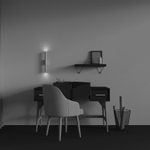 Настенный светильник (бра) Maytoni C082WL-12W2.7K-BS