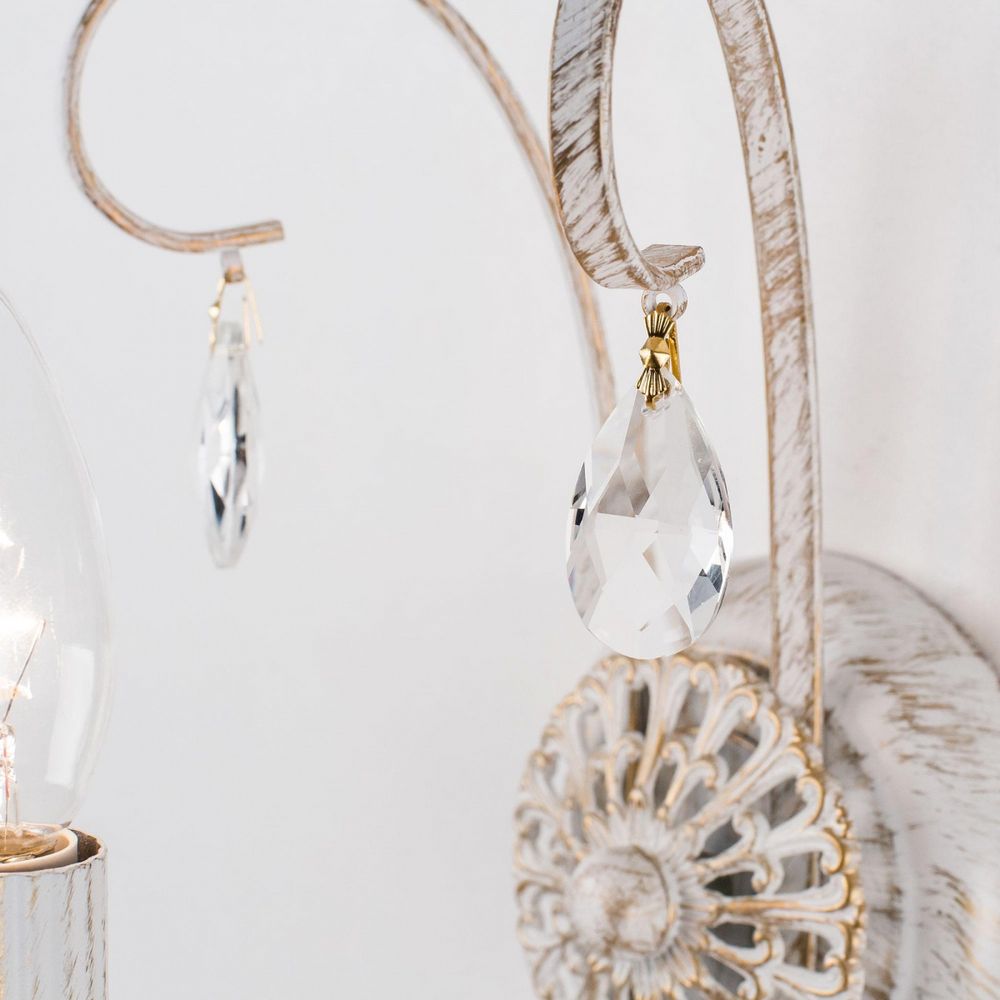 Citilux Джесси CL410312 Бра Белое с патиной