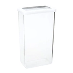 Емкость для сыпучих продуктов СТЕП 3,2 л 16х28см Белый