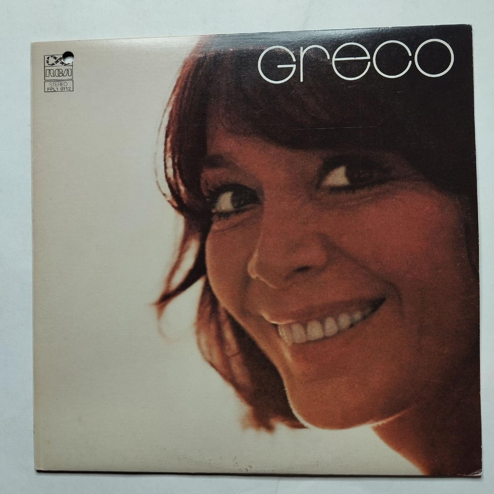 Винтажная виниловая пластинка LP Juliette Greco (Canada 1975)