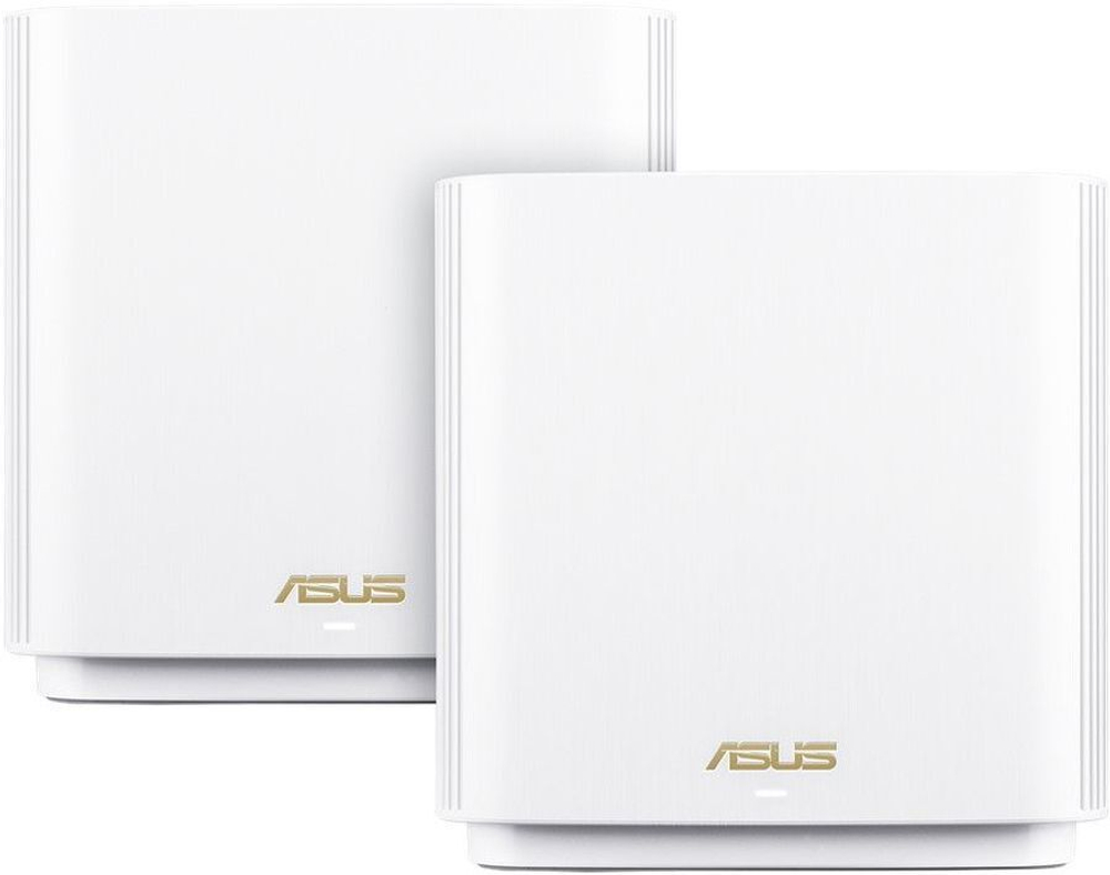 MESH система Asus ZenWiFi XT8 (W-2-PK) белый 2шт в комплекте (90IG0590-MO3G80)