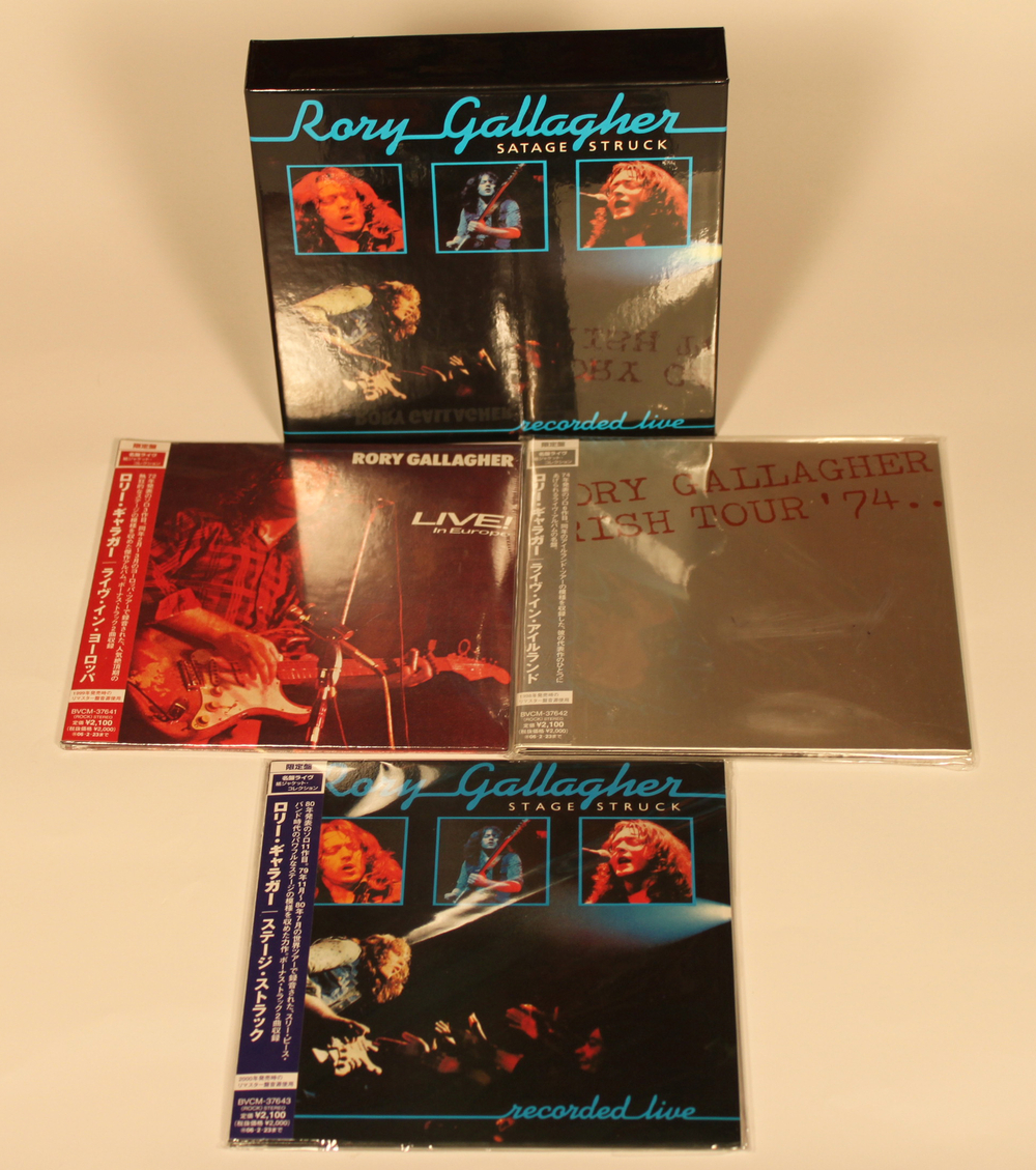 Комплект / Rory Gallagher (4 Mini LP CD + Box)