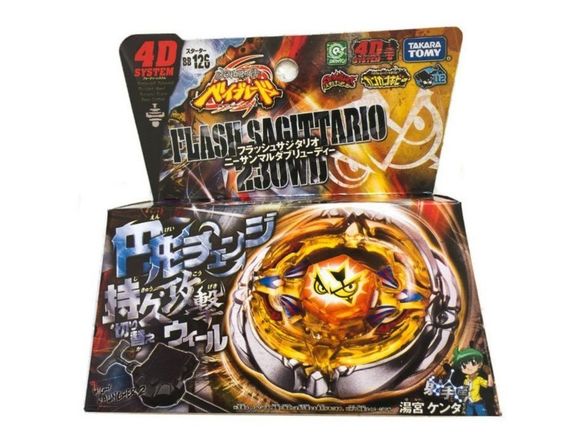 Волчок и запускатель Flash Sagittario 230WD BB126 от Takara Tomy