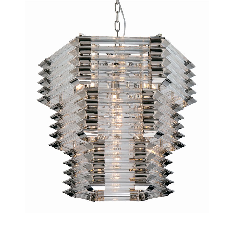 Люстра Wren 12 nickel