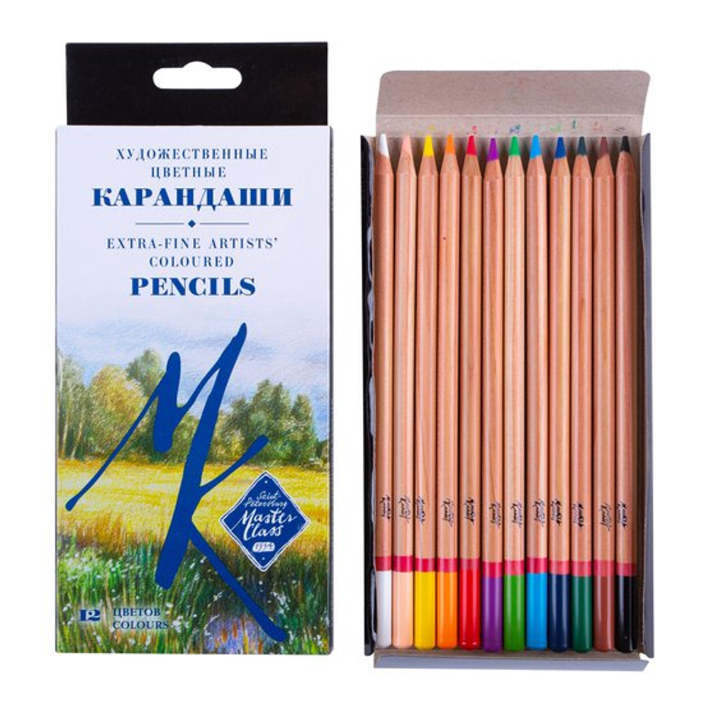 Набор профессиональных цветных карандашей Мастер-Класс