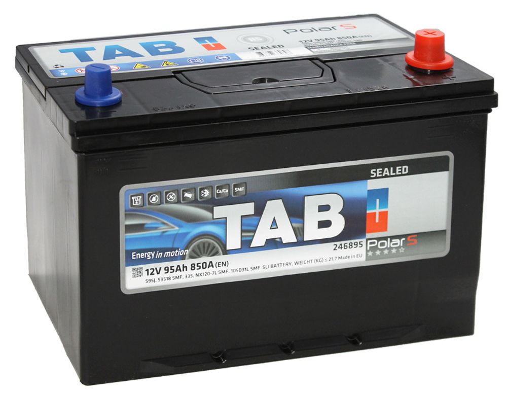 TAB POLAR JIS MF 6CT- 95 ( 246395 / 246295 ) аккумулятор