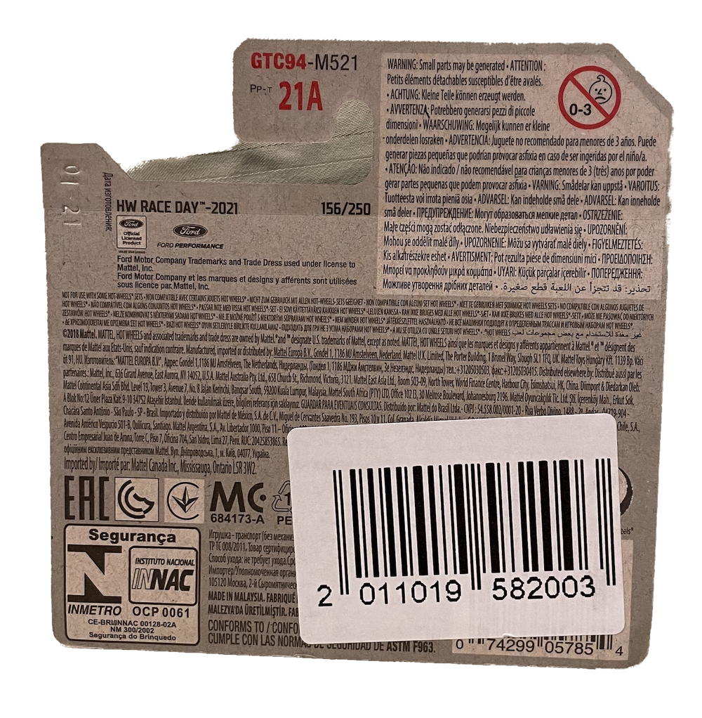 Hot Wheels Treasure Hunt Ford Mustang Funny Car (2019)