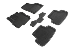 Коврики EVA 3D ромб для Volkswagen Taos 2020-н.в., Seintex.95336