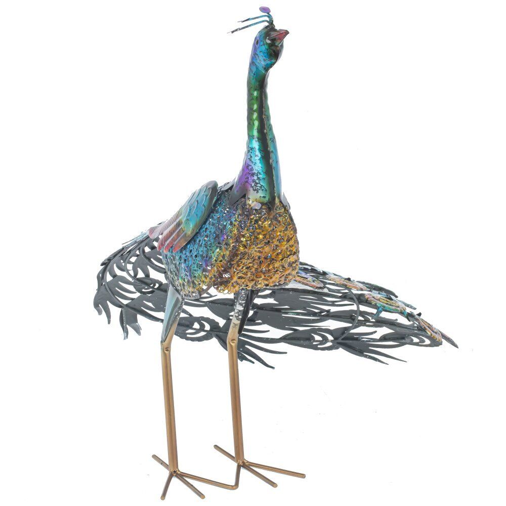 GAEM Фигура декоративная "Павлин", L46 W50 H52 см