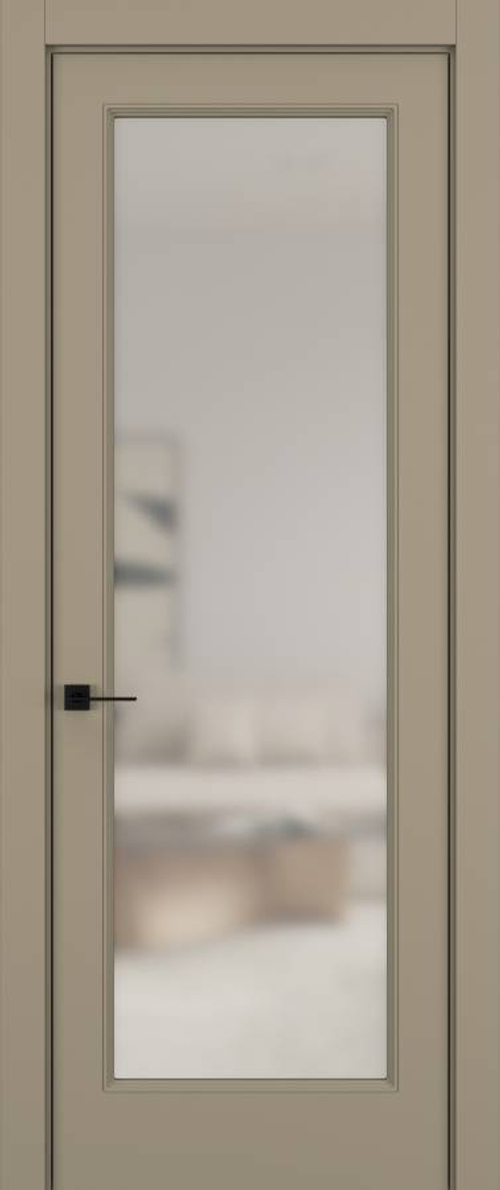 Дверь 01V ELEGANT Матовый Серо-бежевый