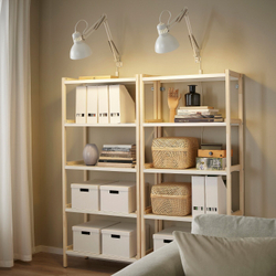 IKEA TERTIAL  (ИКЕА ТЕРТИАЛ)  -  Настольная лампа, белая