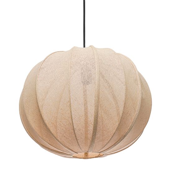 Светильник подвесной texture rib, D48 см, бежевый