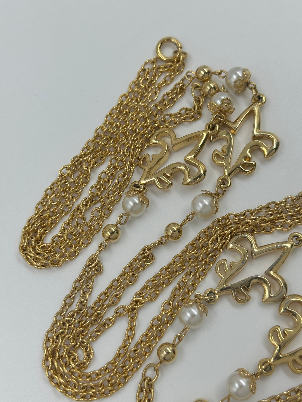 Цепь с декоративными вставками Fleur-de-Lys