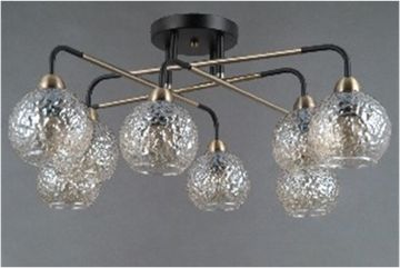 40252MD/8 MBK+AB (1) Люстра (NW)