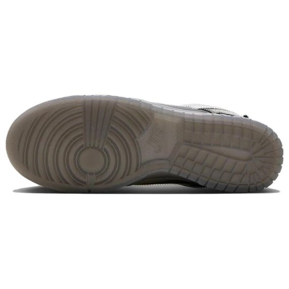 Кроссовки NIKE Dunk для скейтбординга Низкие Серо-желтые кроссовки