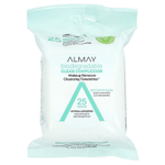 Almay, очищающие салфетки для снятия макияжа, с гамамелисом, 25 салфеток