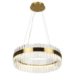 Люстра Rivoli Gwinnett 6193-201 подвесная светодиодная LED 3000-6300К 112 Вт с пультом | Rivoli