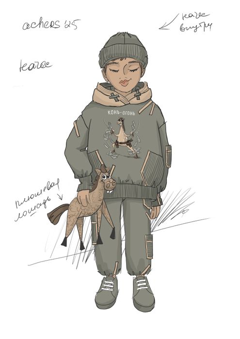 ШАПКА ДЕТСКАЯ БРИНИТ ХАКИ