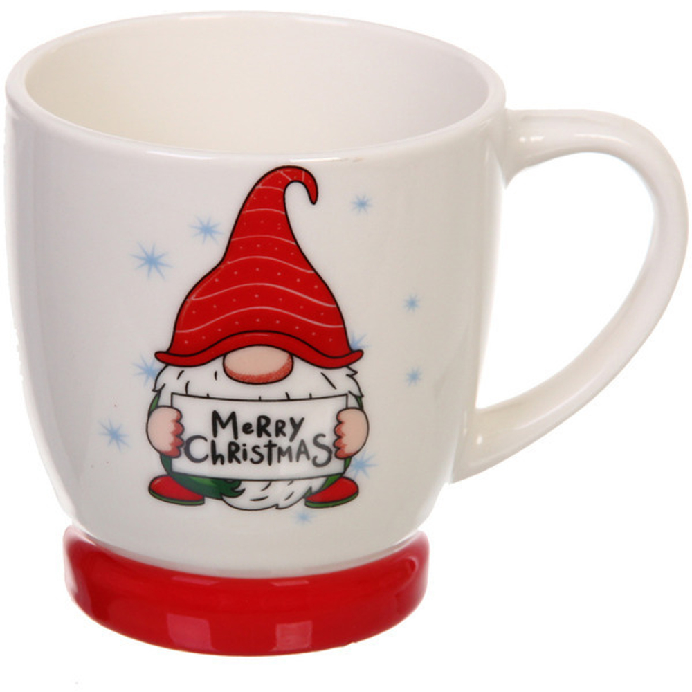 Кружка керамическая 210мл «Славный гном», белая