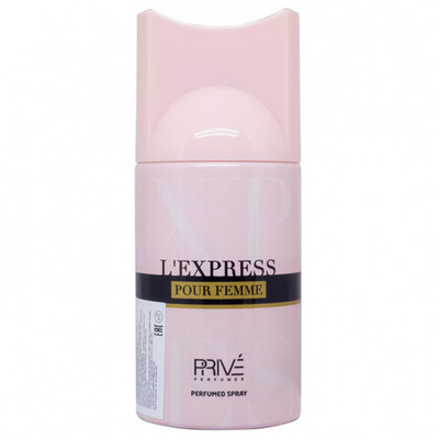 Prive Дезодорант-спрей жен L' EXPRESS POUR FEMME/Nina Ricci L'extase 250мл*12