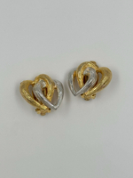 Клипсы Сердечки Pierre Cardin