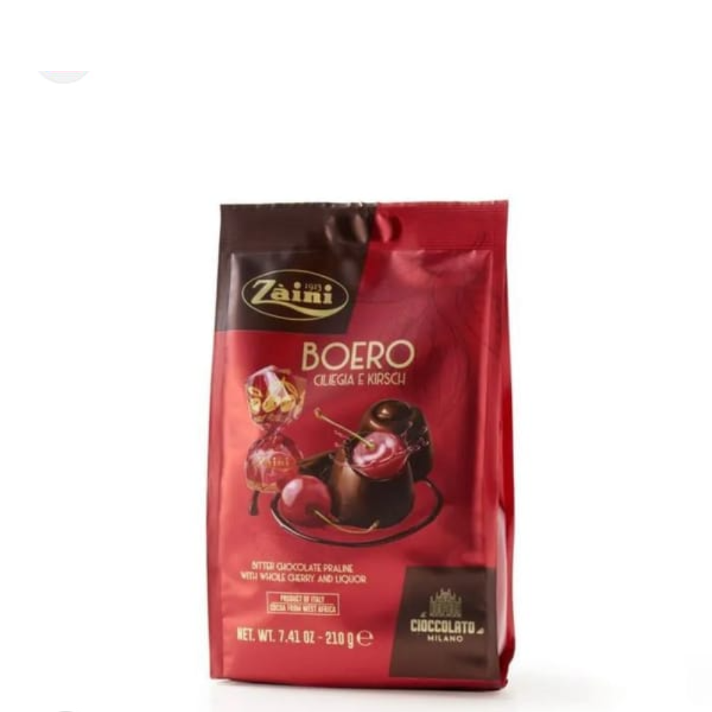 Конфеты шоколадные Zaini Boero с вишней  210 гр