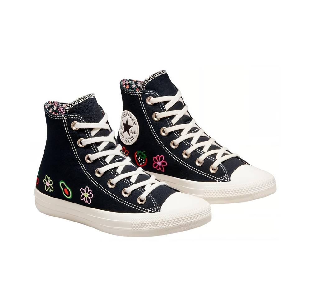 Кеды Converse Chuck Taylor All Star High 'Festival Embroidered Fruits & Florals' A06065C