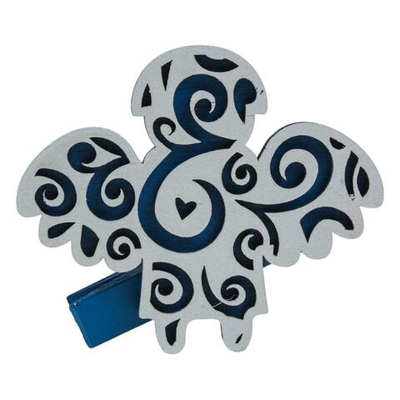 Игрушка-прищепка елочная "Ангел" (Томик)