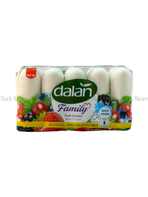 Твердое мыло Dalan Family "Фруктовый сад" (5*75 гр)