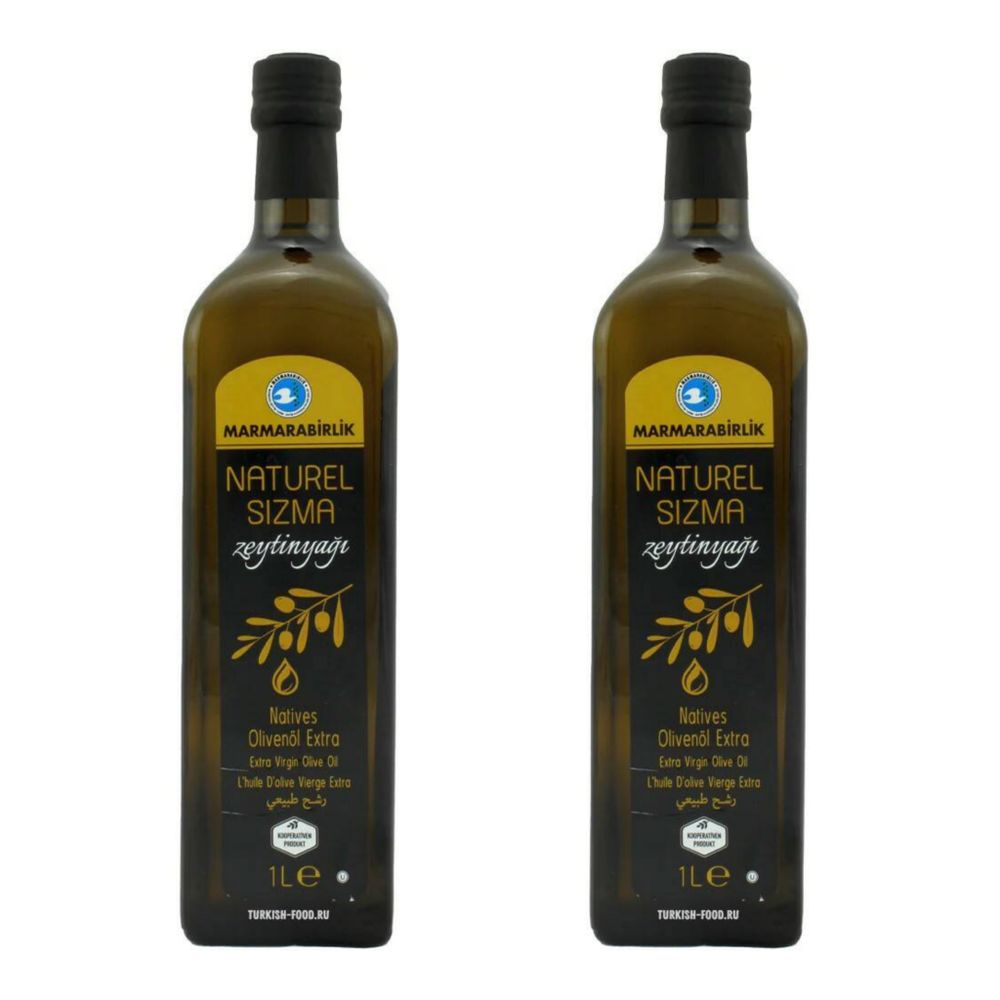 Marmarabirlik Масло оливковое Extra Virgin пласт. 1 л 2 шт