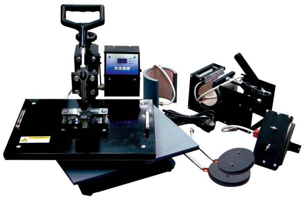 Термопресс универсальный Gifttec MASTER 6 в 1, 30х38см (8040)