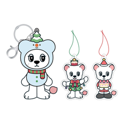 Брелок WOOKDONG Merry Christmas
