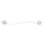 Гирлянда для дома «Жемчужина» на батарейках 2,0 м 20 ламп LED, d-1 см, 3 реж, IP-20, Фиолетовый